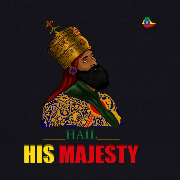 Ethiopian Emperor/King, Ethiopia Flag, Rastafarian by alzo